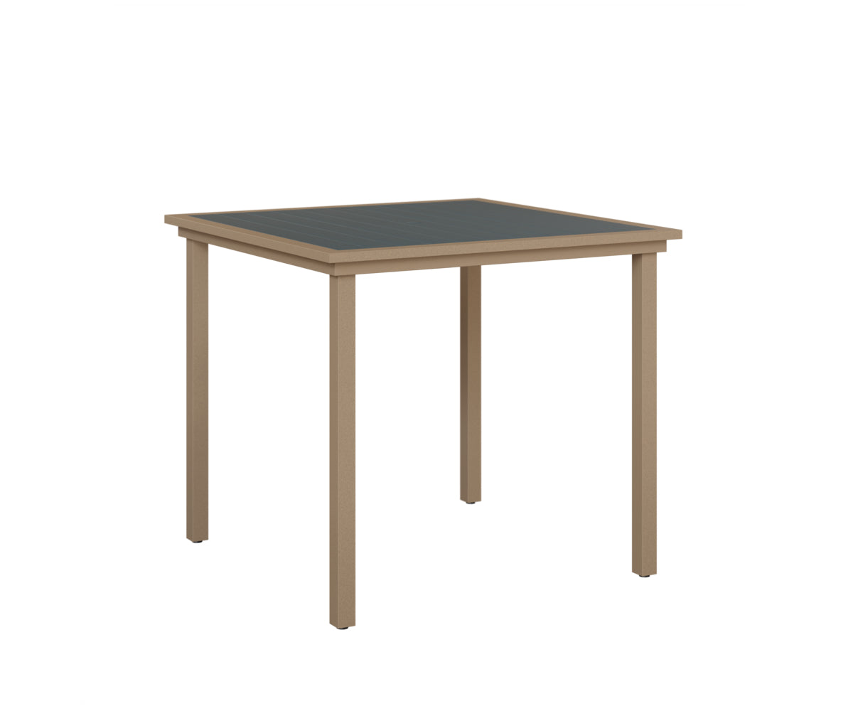 Vida 44" Square Table - Poly Top - Bar