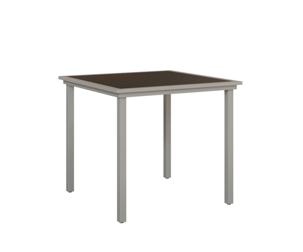 Vida 44" Square Table - Poly Top - Bar
