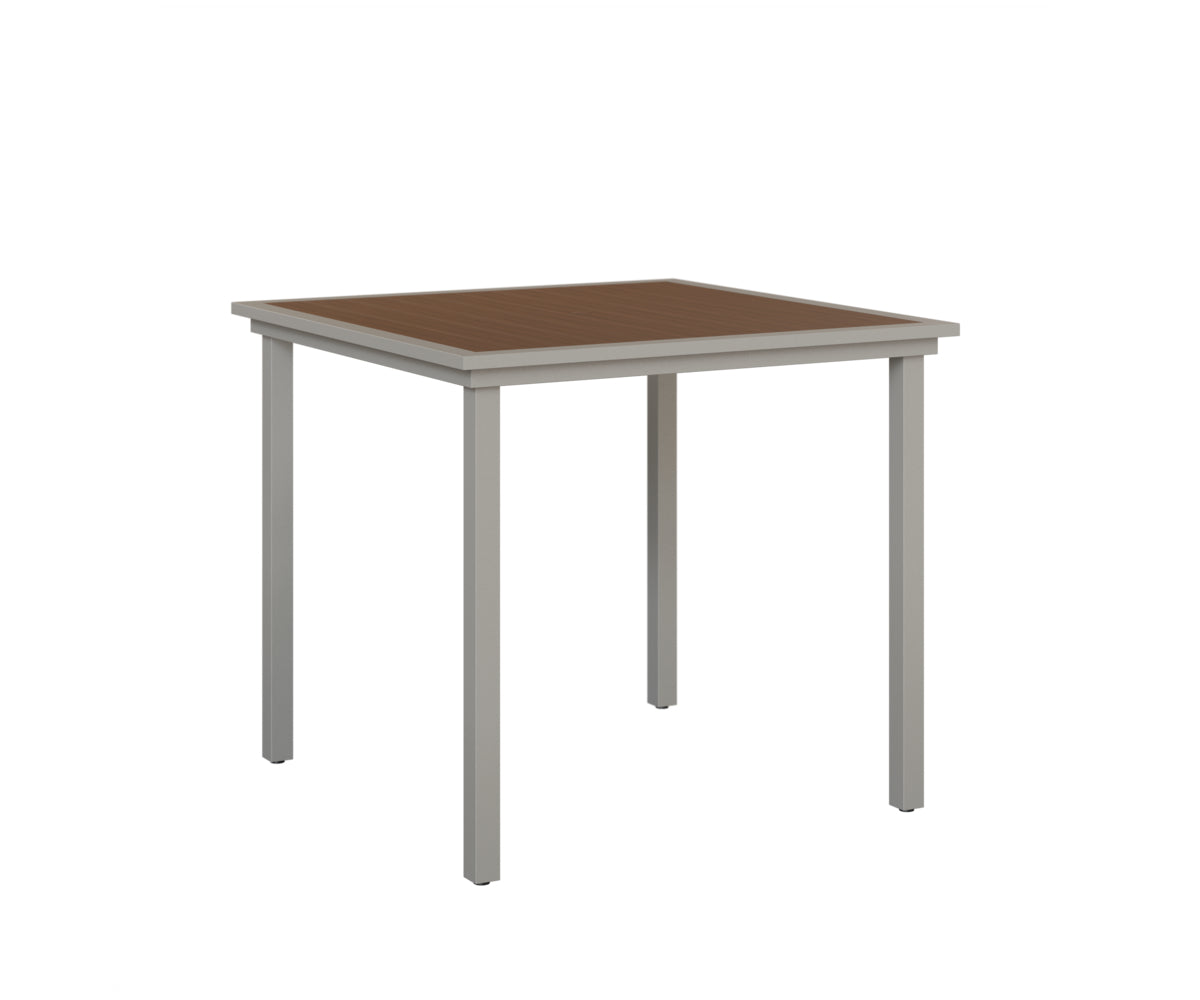 Vida 44" Square Table - Poly Top - Bar