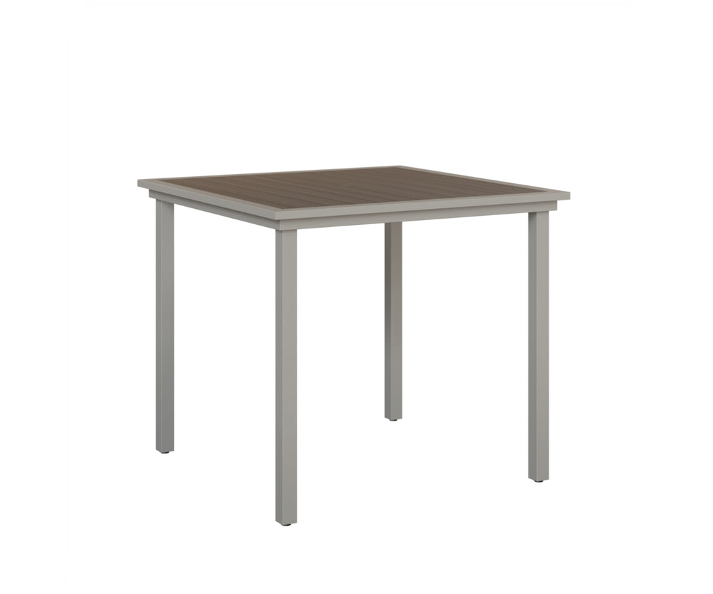 Vida 44" Square Table - Poly Top - Bar