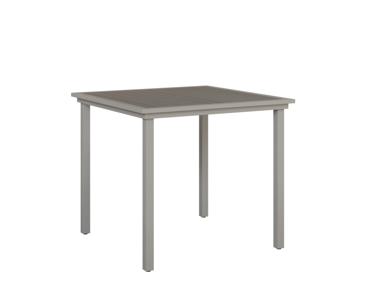 Vida 44" Square Table - Poly Top - Bar
