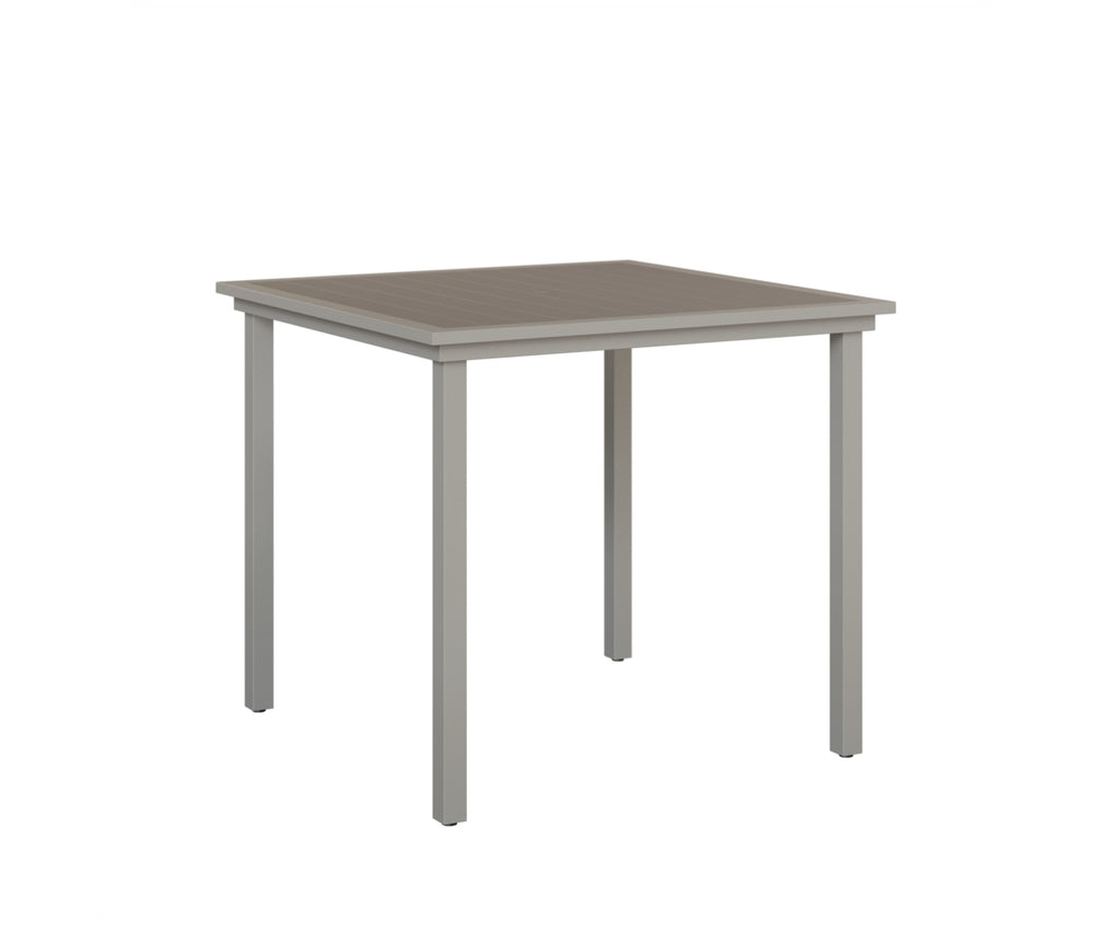 Vida 44" Square Table - Poly Top - Bar