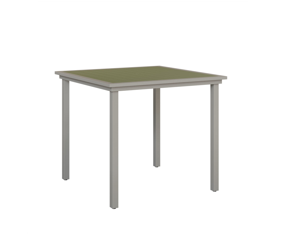 Vida 44" Square Table - Poly Top - Bar