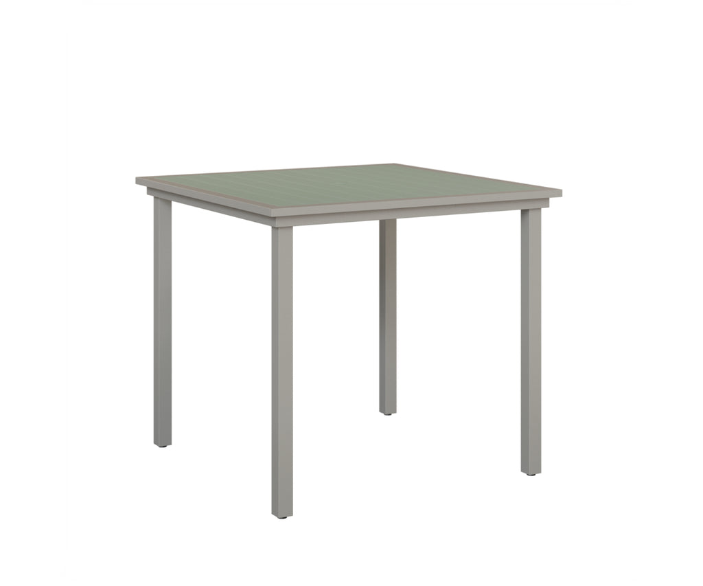 Vida 44" Square Table - Poly Top - Bar