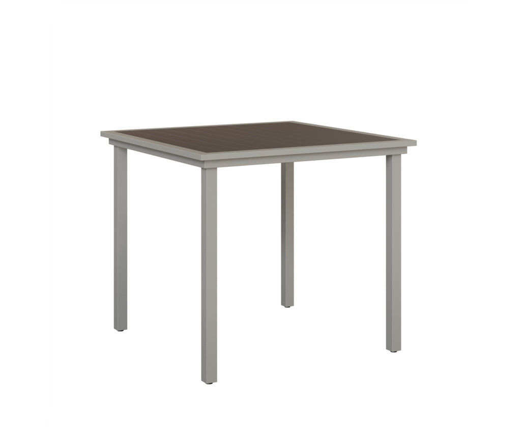 Vida 44" Square Table - Poly Top - Bar