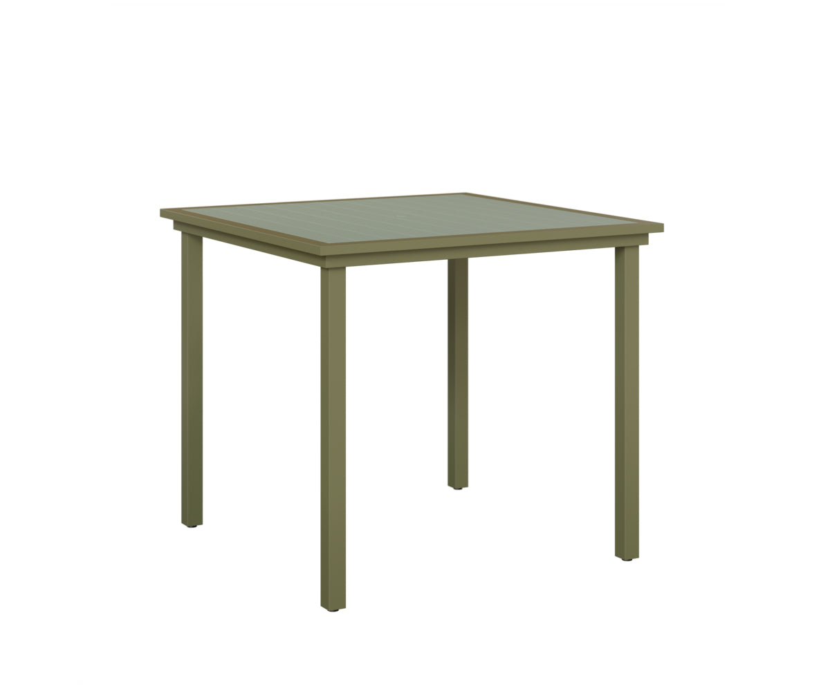 Vida 44" Square Table - Poly Top - Bar