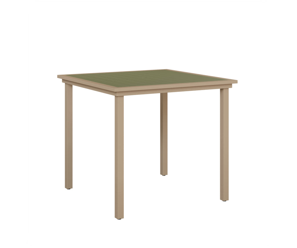 Vida 44" Square Table - Poly Top - Bar