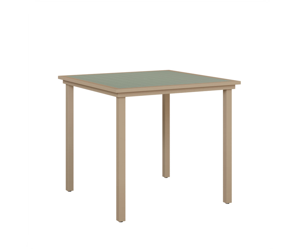 Vida 44" Square Table - Poly Top - Bar