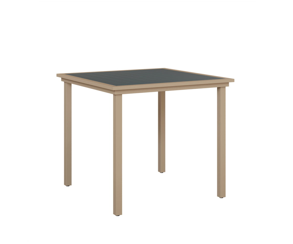 Vida 44" Square Table - Poly Top - Bar