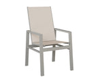 Vida High-Back Padded Sling Dining Chair