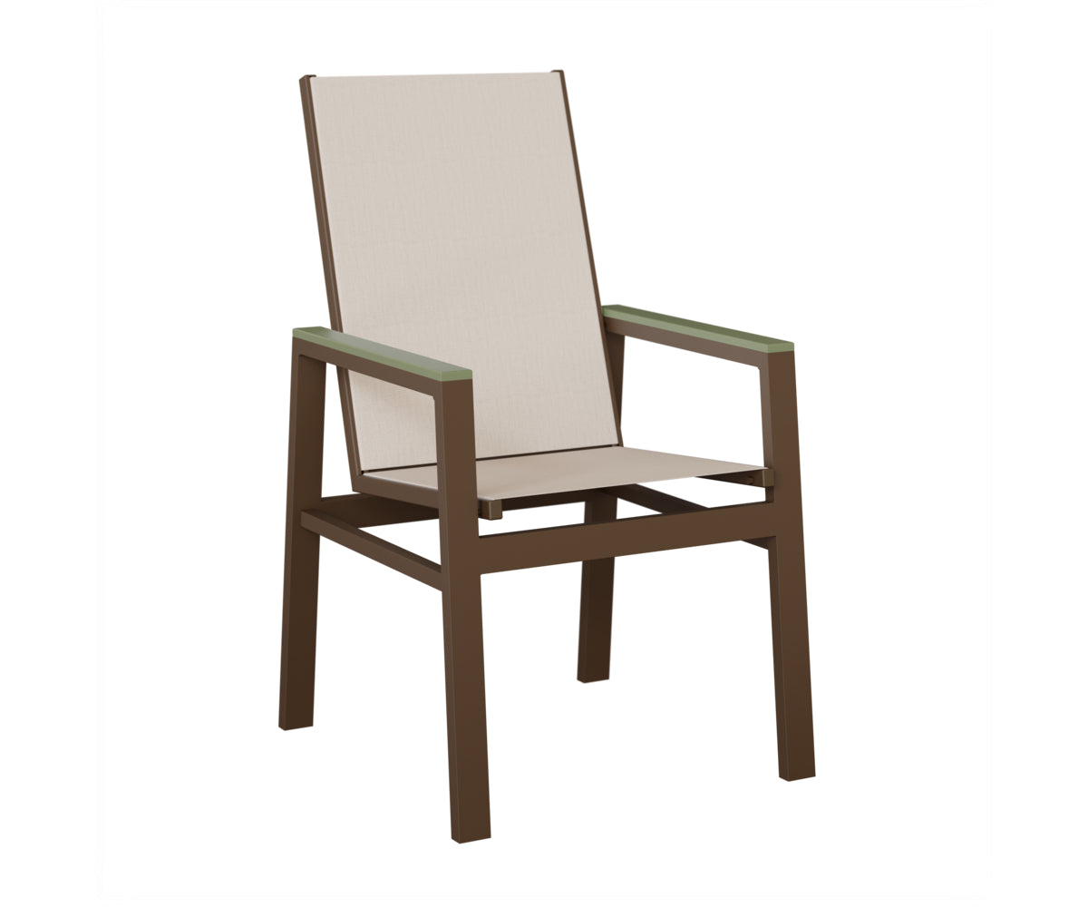 Vida High Back Sling Dining Chair