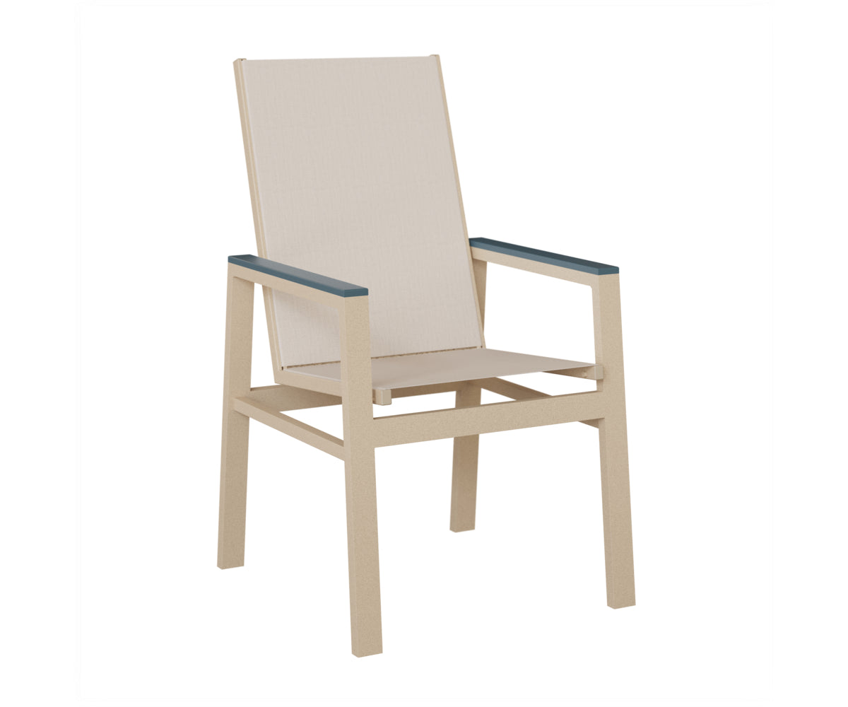 Vida High Back Sling Dining Chair