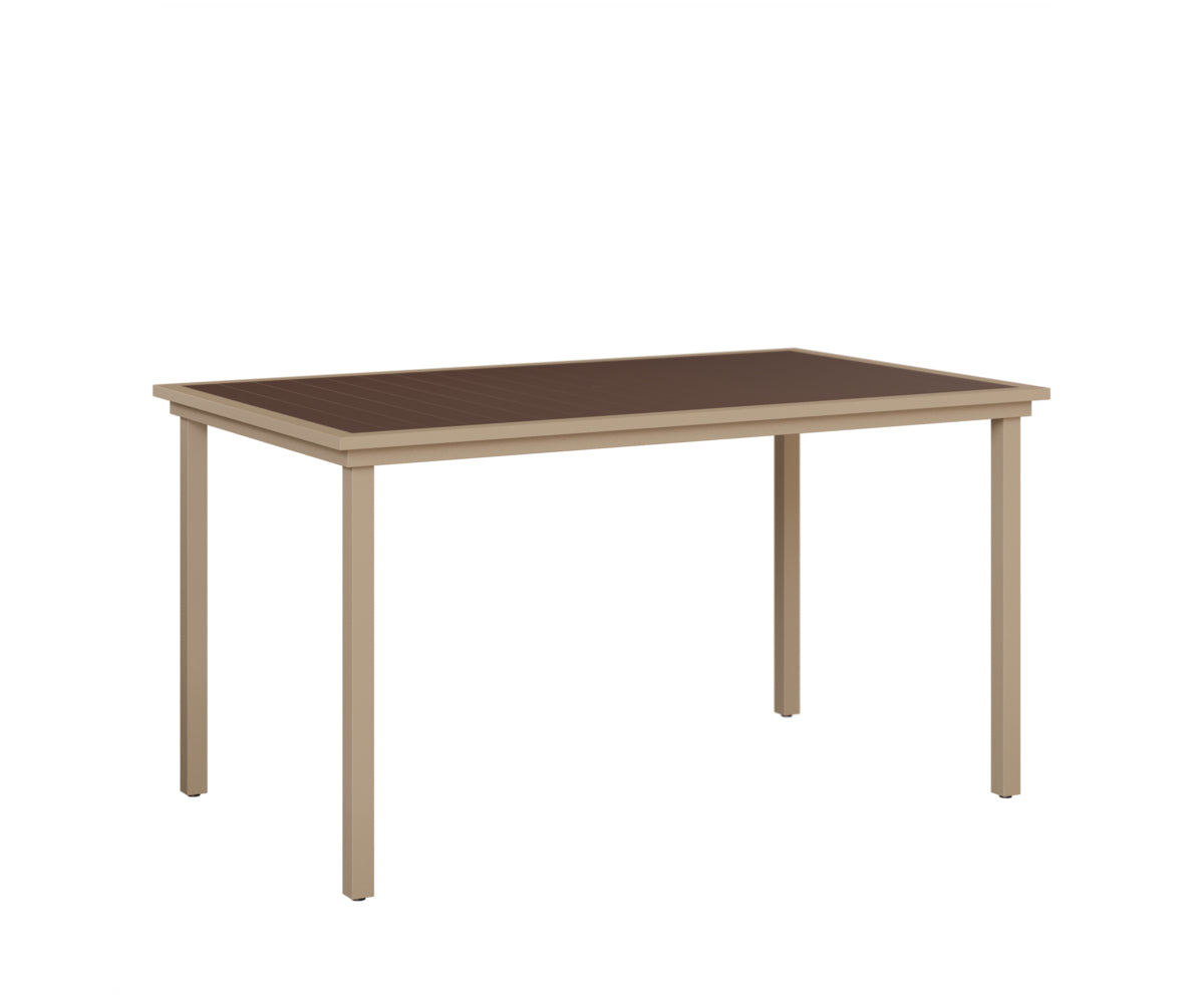 Vida 44"x73" Table - Poly Top - Bar