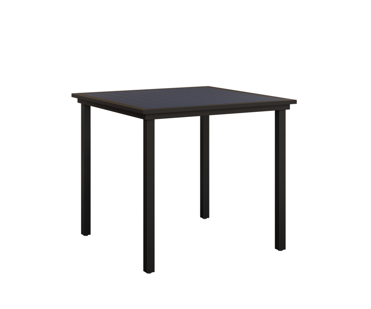 Vida 44" Square Table - Poly Top - Bar