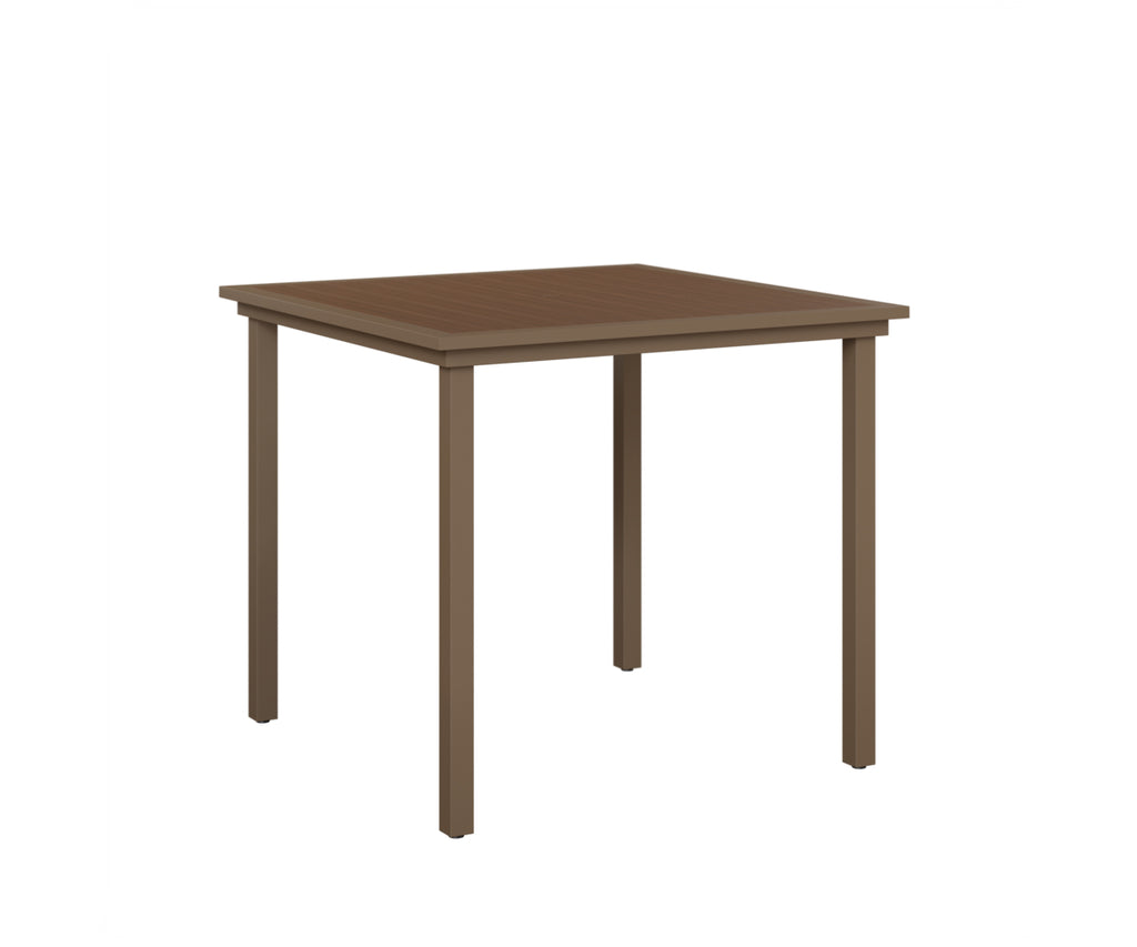 Vida 44" Square Table - Poly Top - Bar