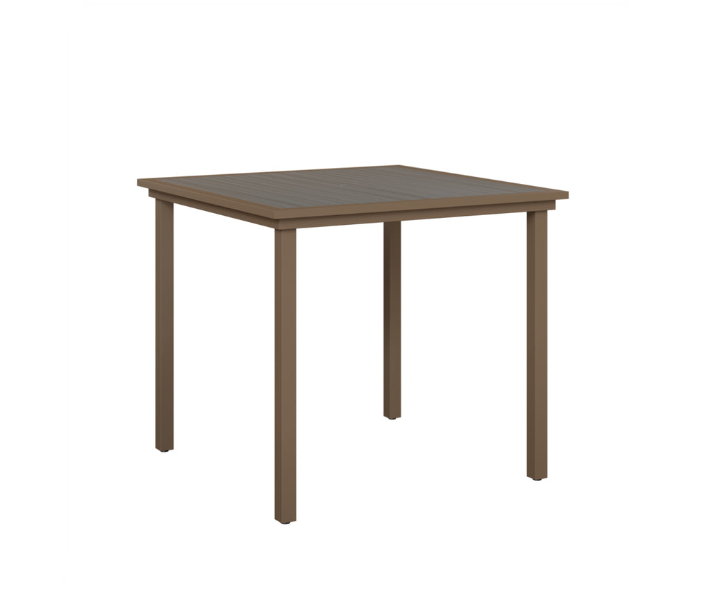 Vida 44" Square Table - Poly Top - Bar