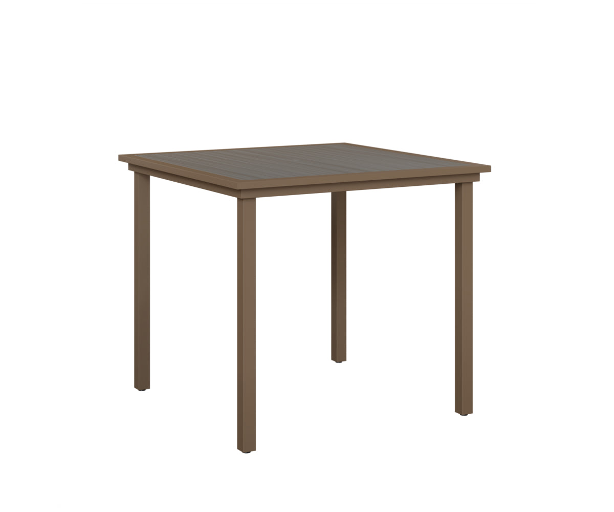 Vida 44" Square Table - Poly Top - Bar
