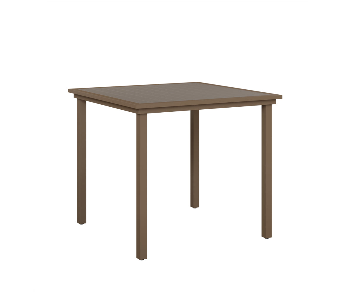 Vida 44" Square Table - Poly Top - Bar