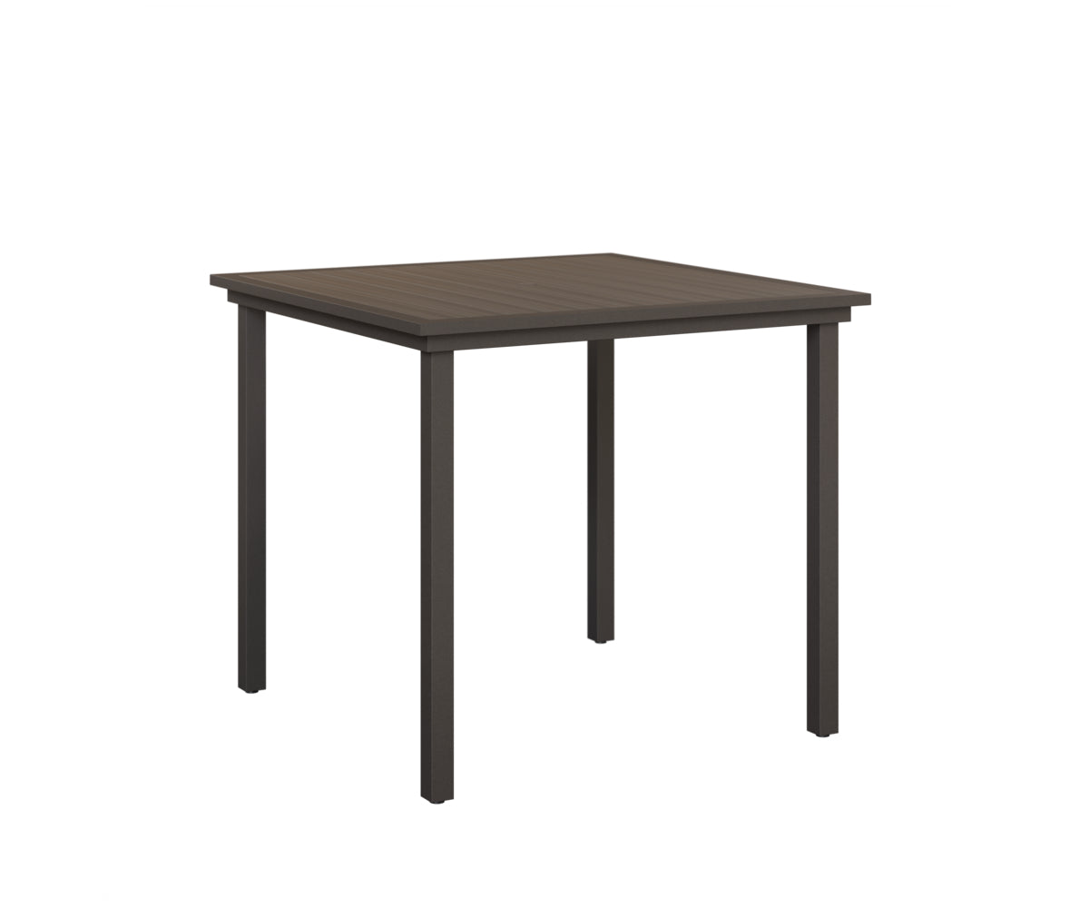 Vida 44" Square Table - Poly Top - Bar