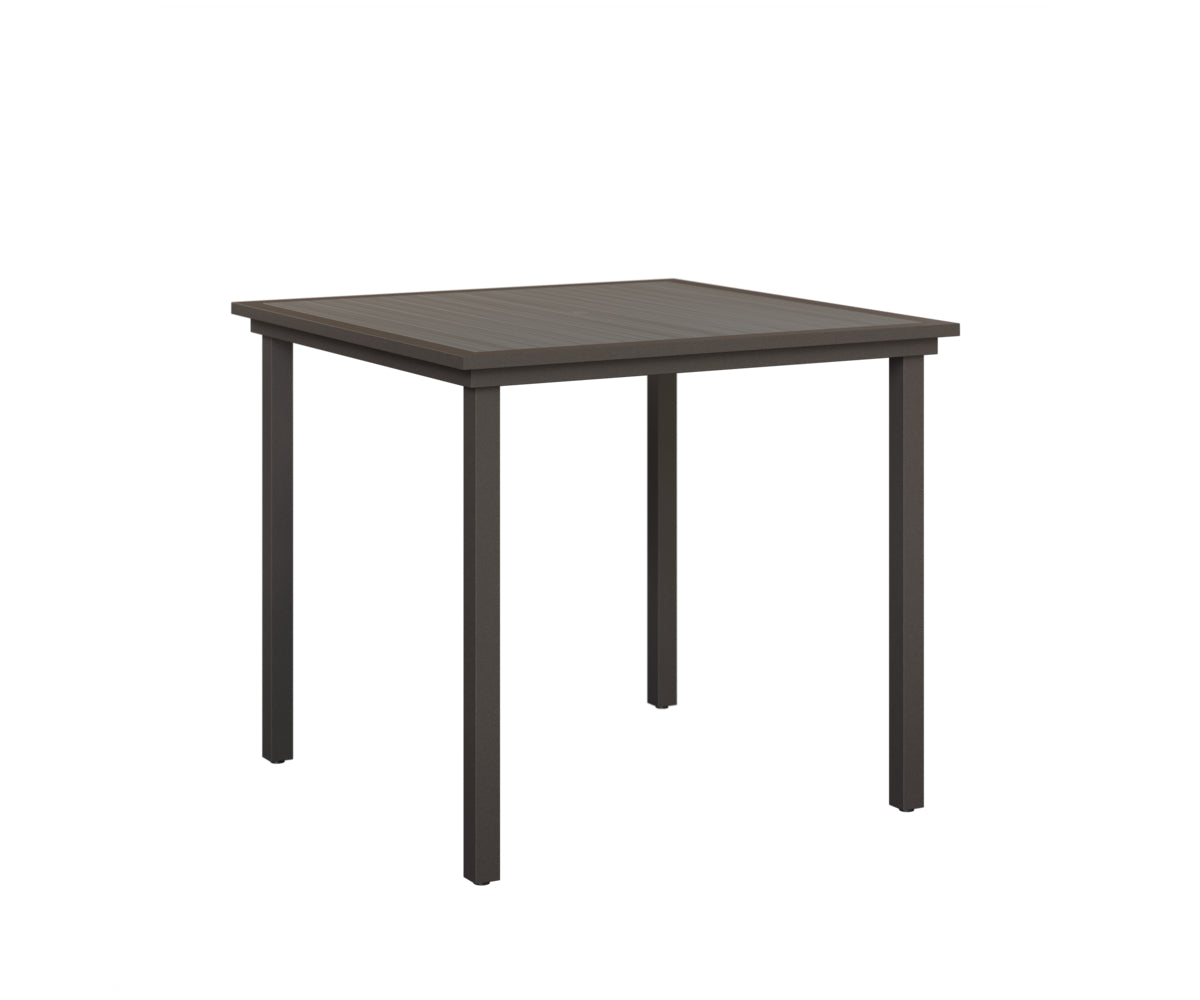Vida 44" Square Table - Poly Top - Bar