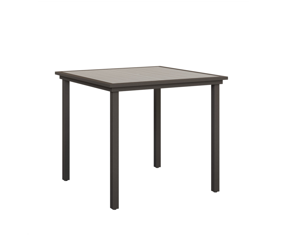 Vida 44" Square Table - Poly Top - Bar