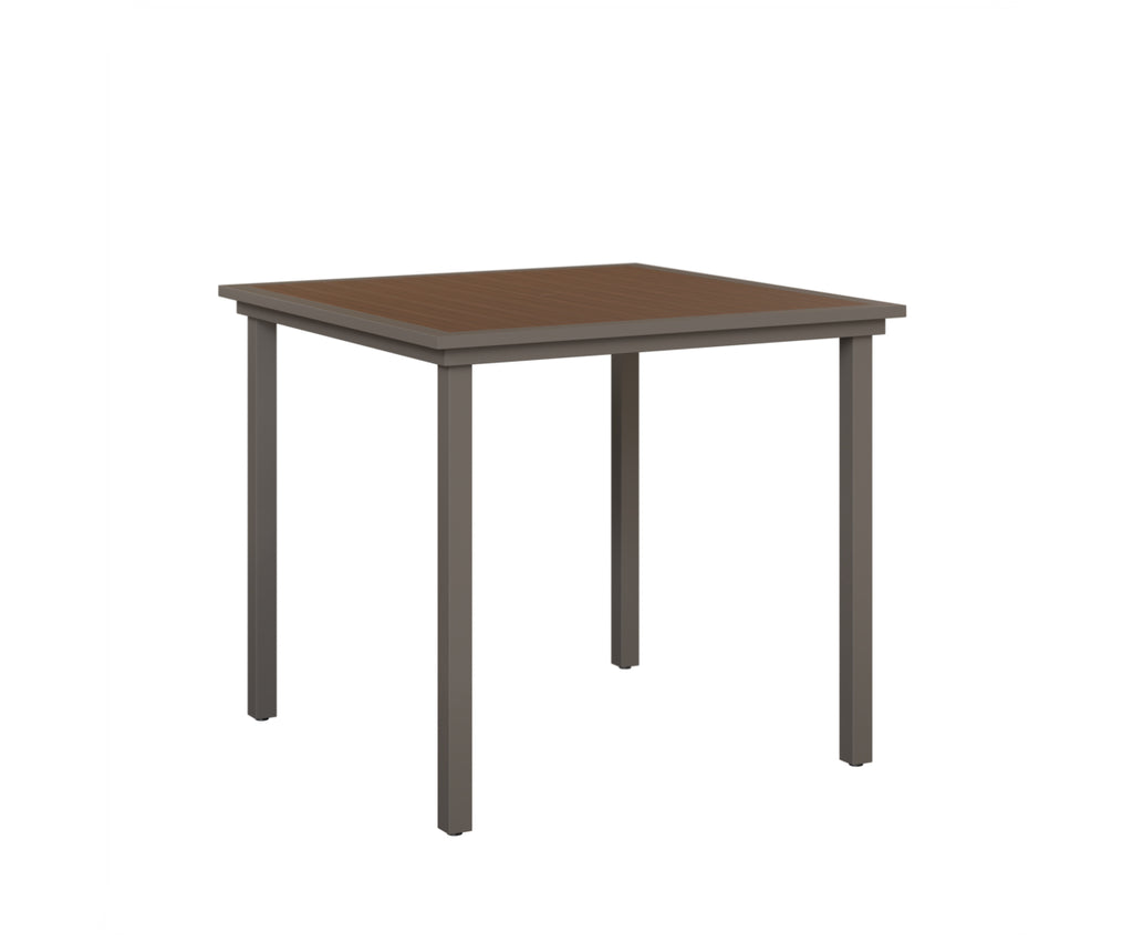 Vida 44" Square Table - Poly Top - Bar