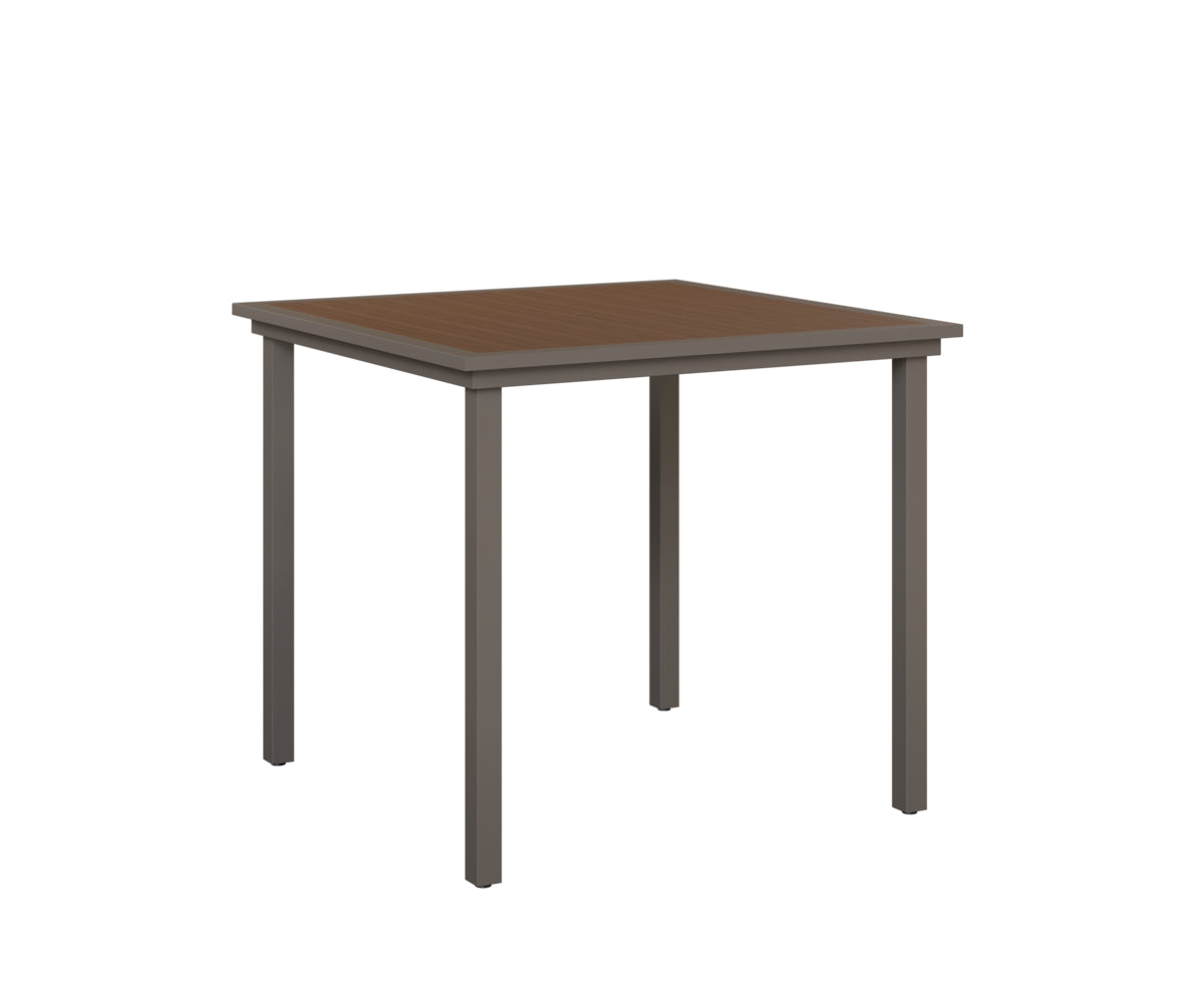 Vida 44" Square Table - Poly Top - Bar