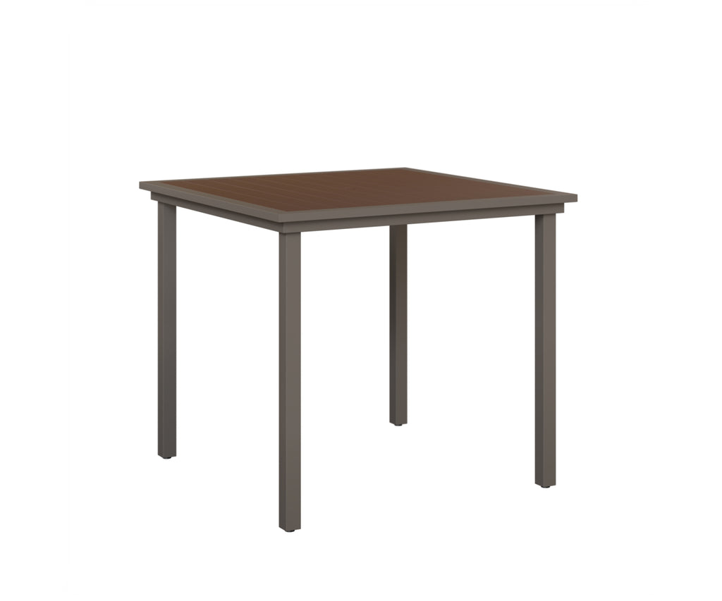 Vida 44" Square Table - Poly Top - Bar