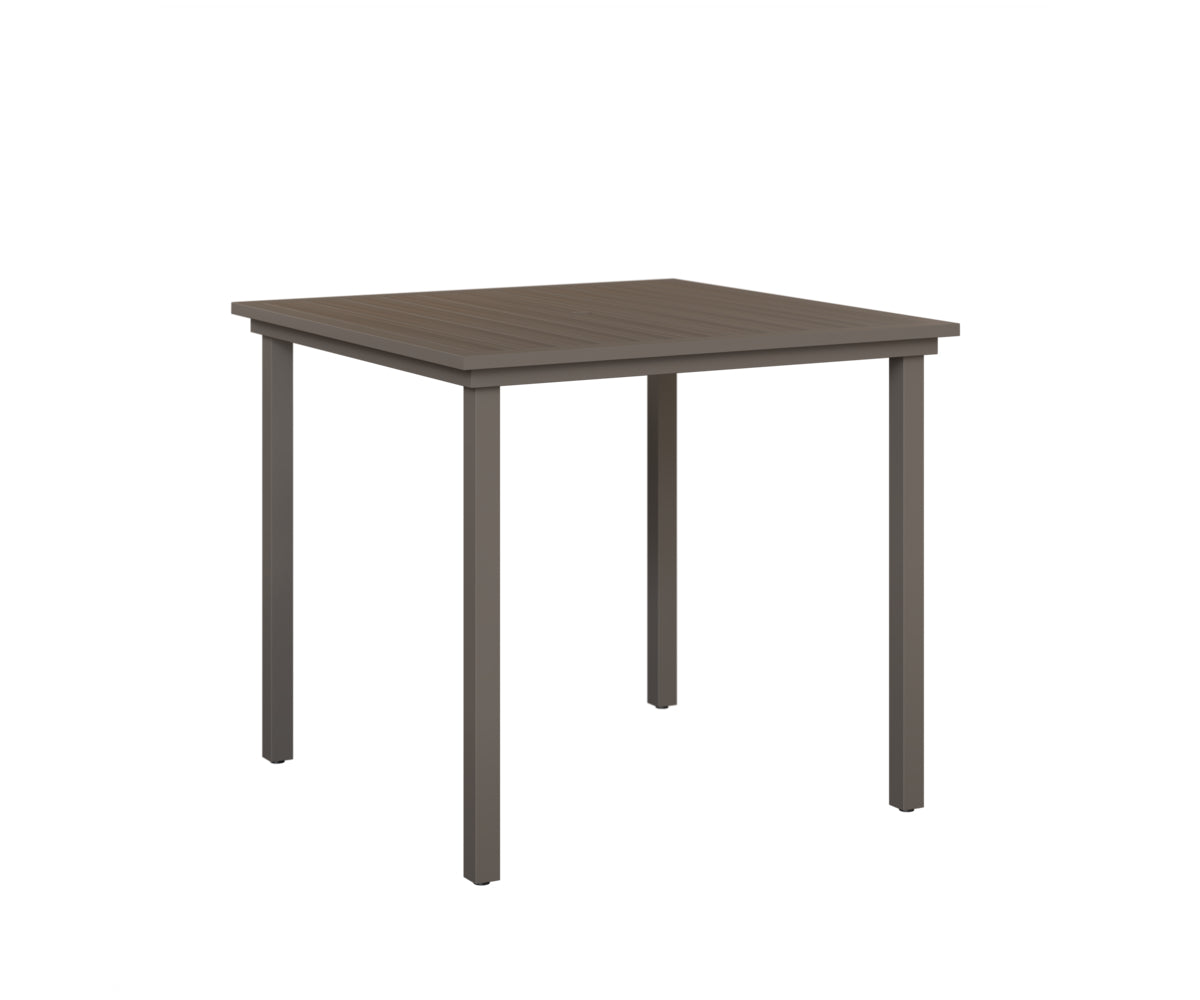Vida 44" Square Table - Poly Top - Bar