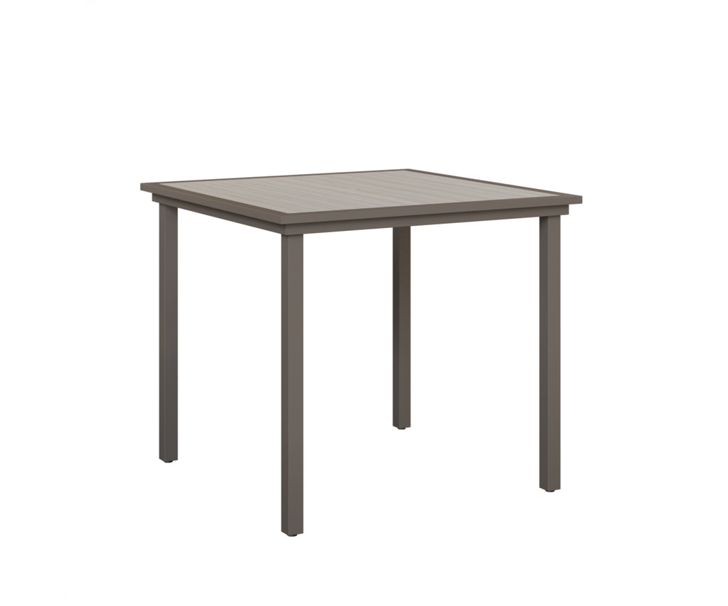 Vida 44" Square Table - Poly Top - Bar