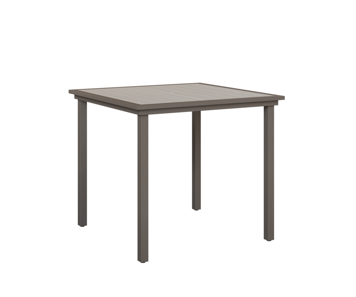 Vida 44" Square Table - Poly Top - Bar