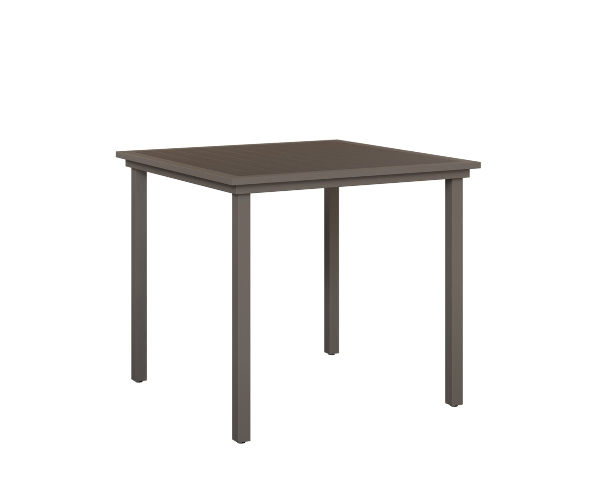 Vida 44" Square Table - Poly Top - Bar