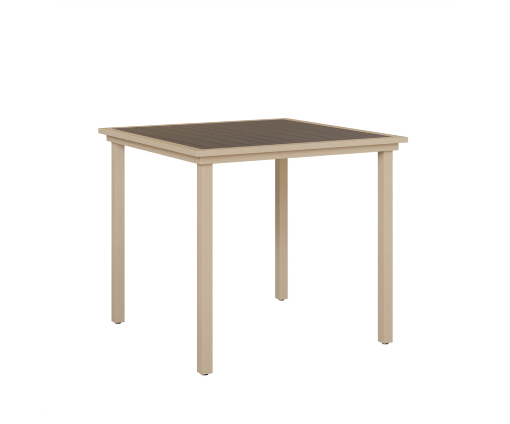 Vida 44" Square Table - Poly Top - Bar