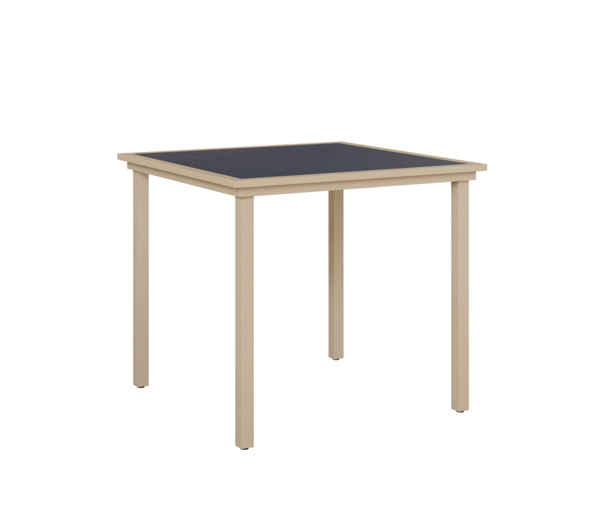 Vida 44" Square Table - Poly Top - Bar