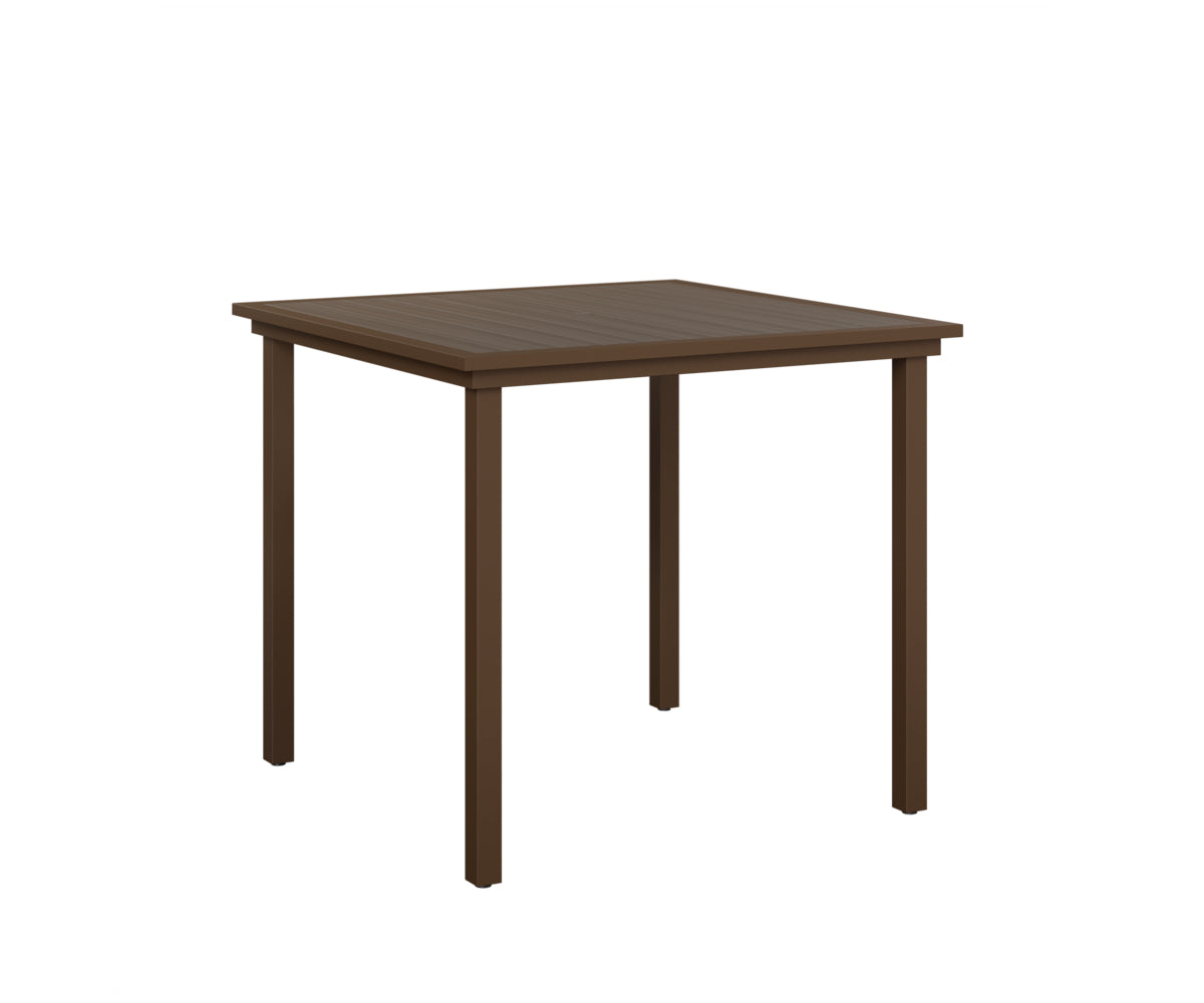 Vida 44" Square Table - Poly Top - Bar