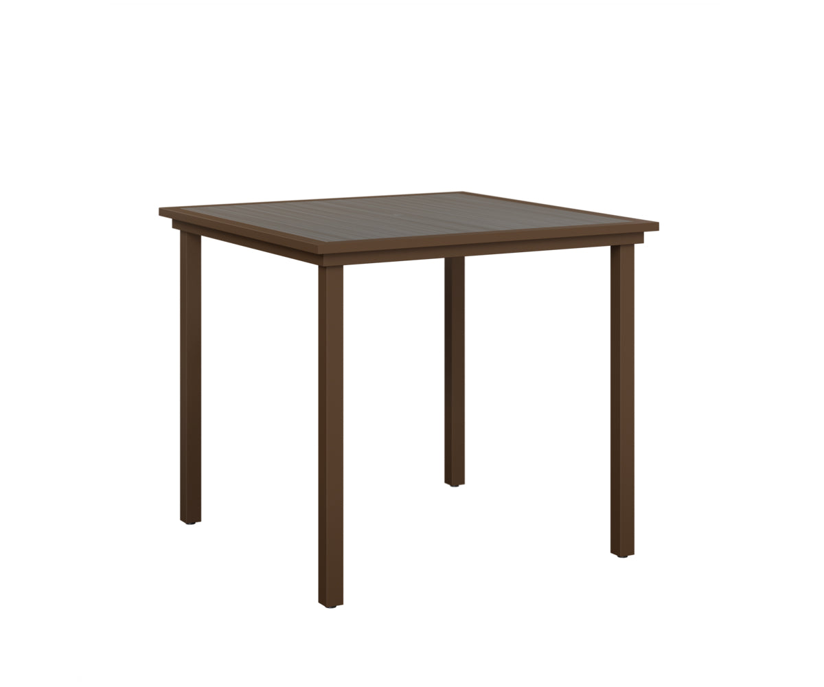 Vida 44" Square Table - Poly Top - Bar