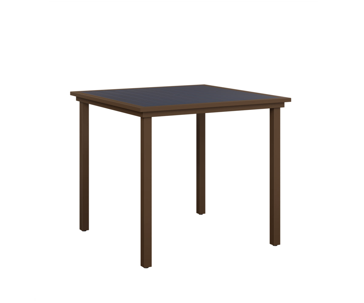 Vida 44" Square Table - Poly Top - Bar