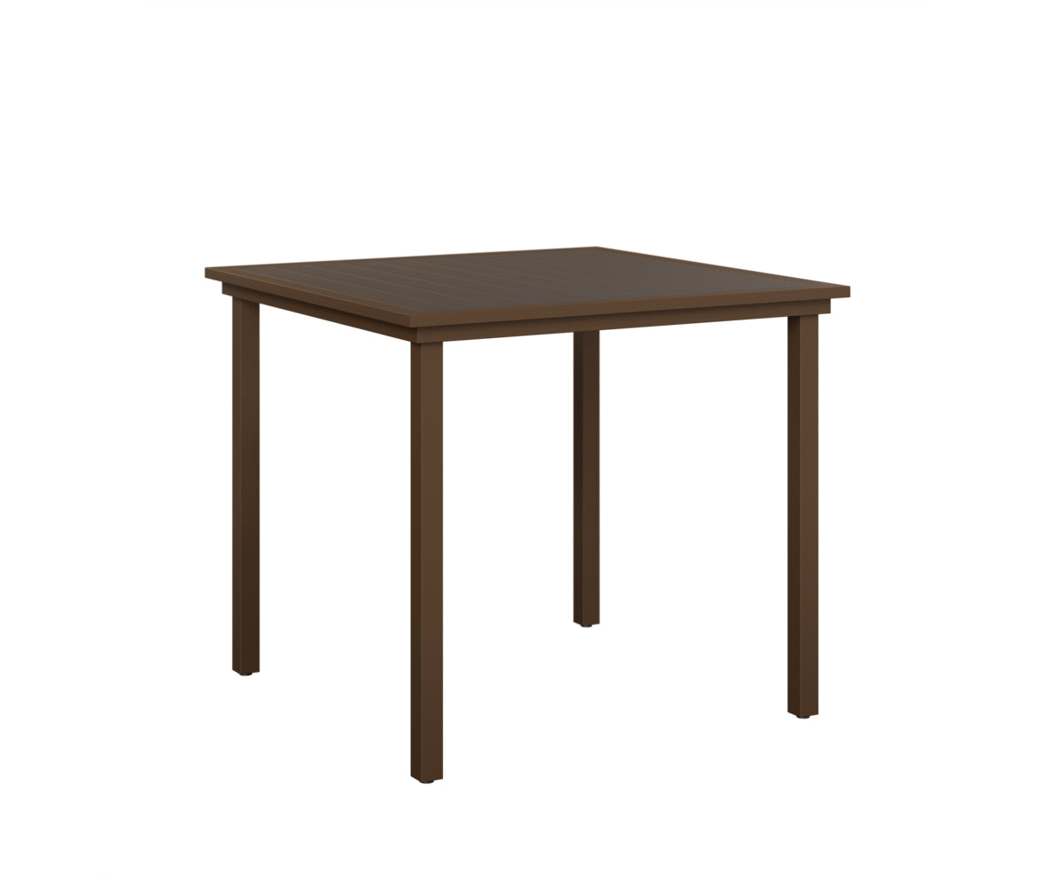 Vida 44" Square Table - Poly Top - Bar