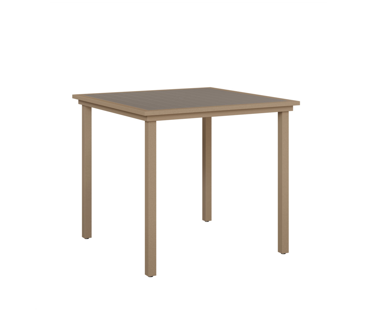 Vida 44" Square Table - Poly Top - Bar