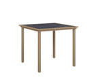 Vida 44" Square Table - Poly Top - Bar