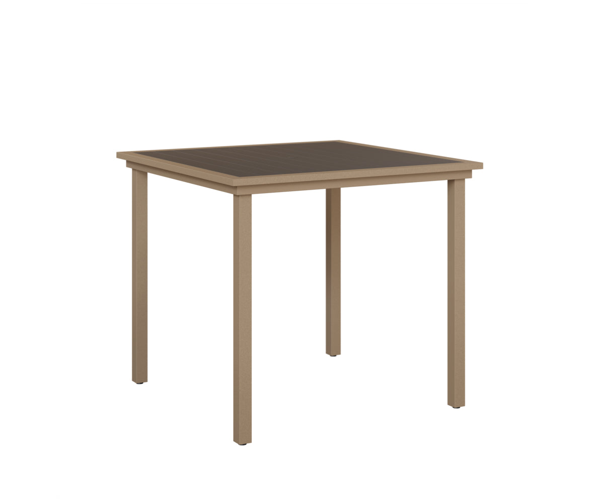 Vida 44" Square Table - Poly Top - Bar