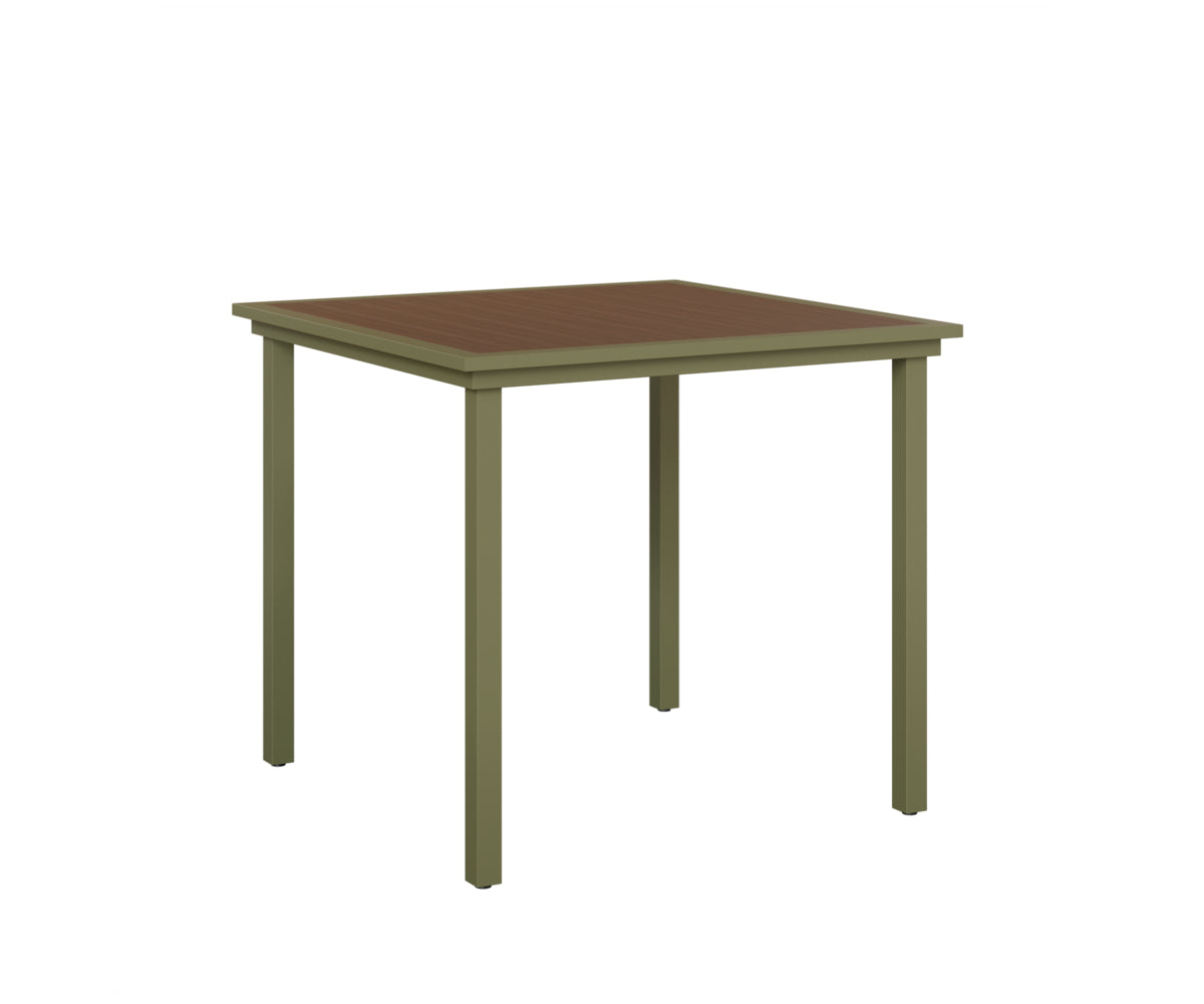 Vida 44" Square Table - Poly Top - Bar