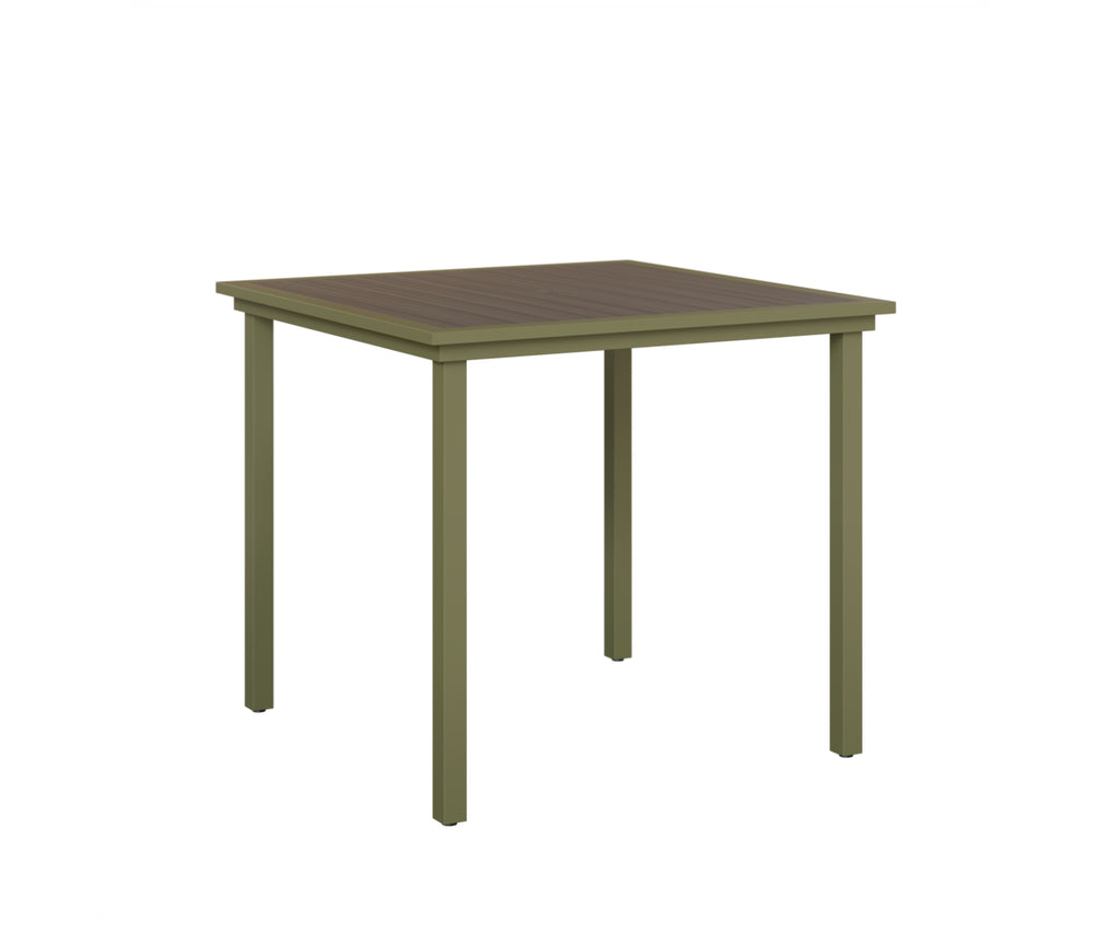 Vida 44" Square Table - Poly Top - Bar