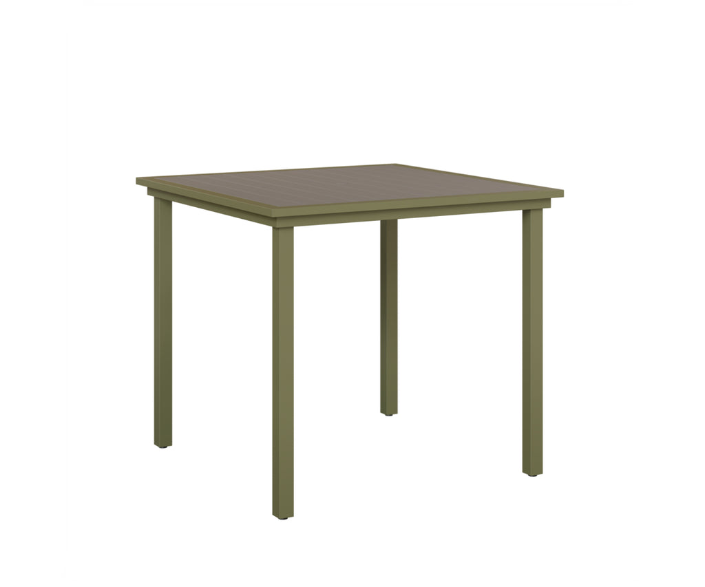 Vida 44" Square Table - Poly Top - Bar