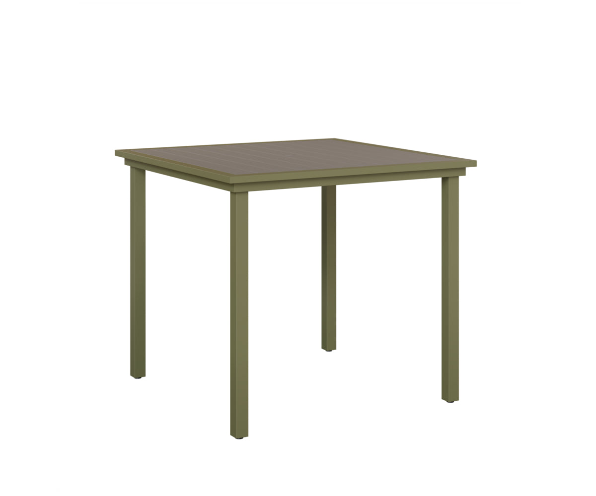 Vida 44" Square Table - Poly Top - Bar