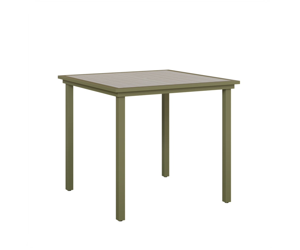 Vida 44" Square Table - Poly Top - Bar