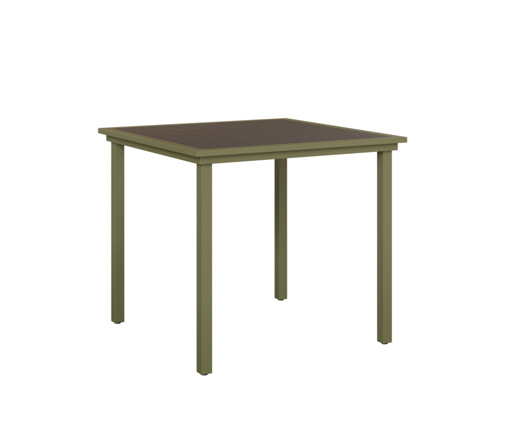 Vida 44" Square Table - Poly Top - Bar