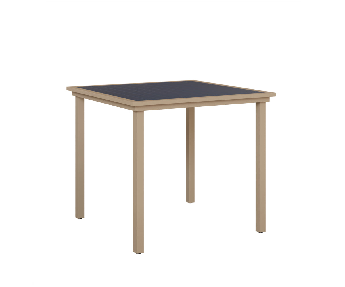 Vida 44" Square Table - Poly Top - Bar