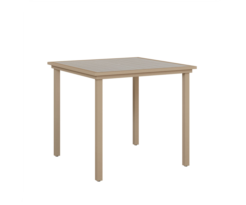 Vida 44" Square Table - Poly Top - Bar