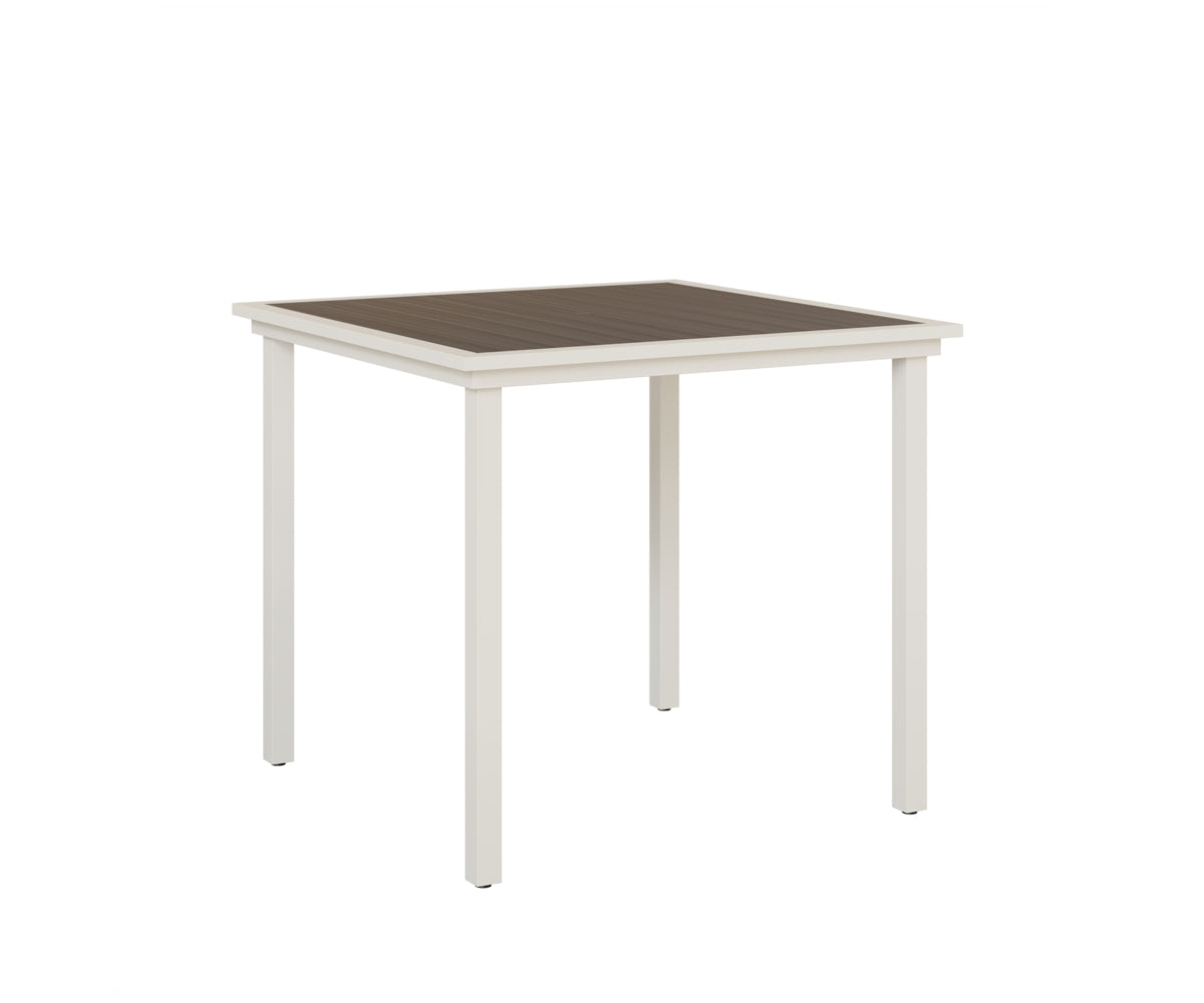 Vida 44" Square Table - Poly Top - Bar
